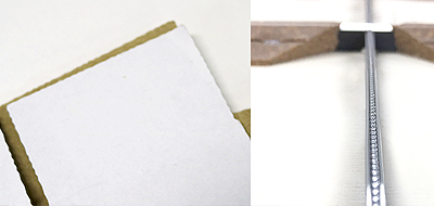 段ボール箱の貼りズレを防ぐ、綺麗な折れ線を作るためには？