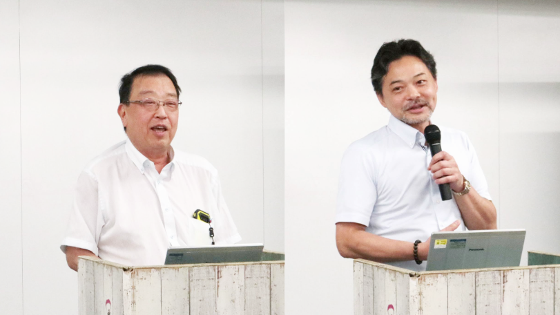 ティーディーエスの上野社長、大創たからの大塚社長