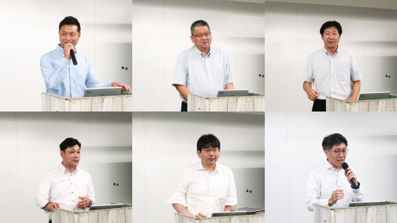 各事業部の計画方針発表