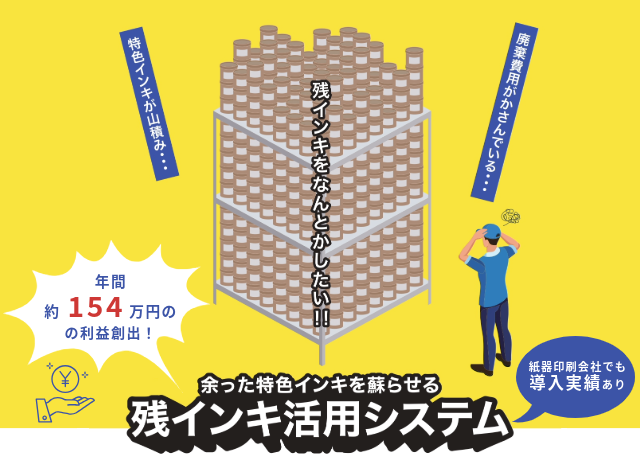 残インキ活用システム-FV